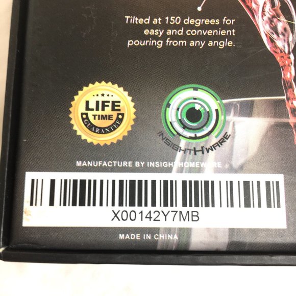 BAR GIANT Wine Aerator Pourer And Stoppe NWT - Picture 11 of 12